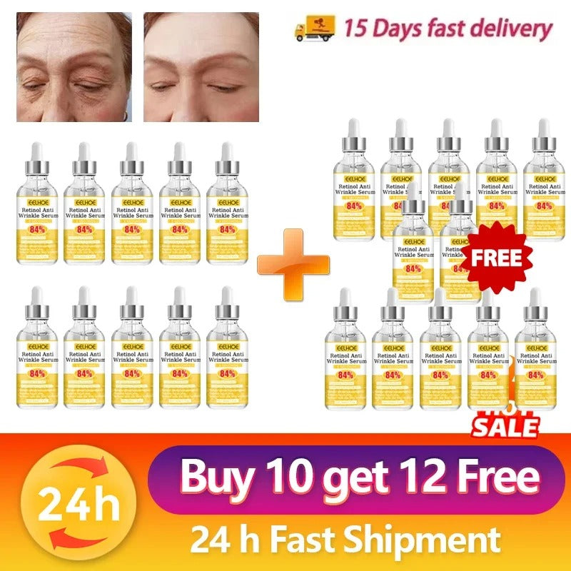 Retinol & Hyaluronic Acid Serum – Anti-Aging & Hydrating