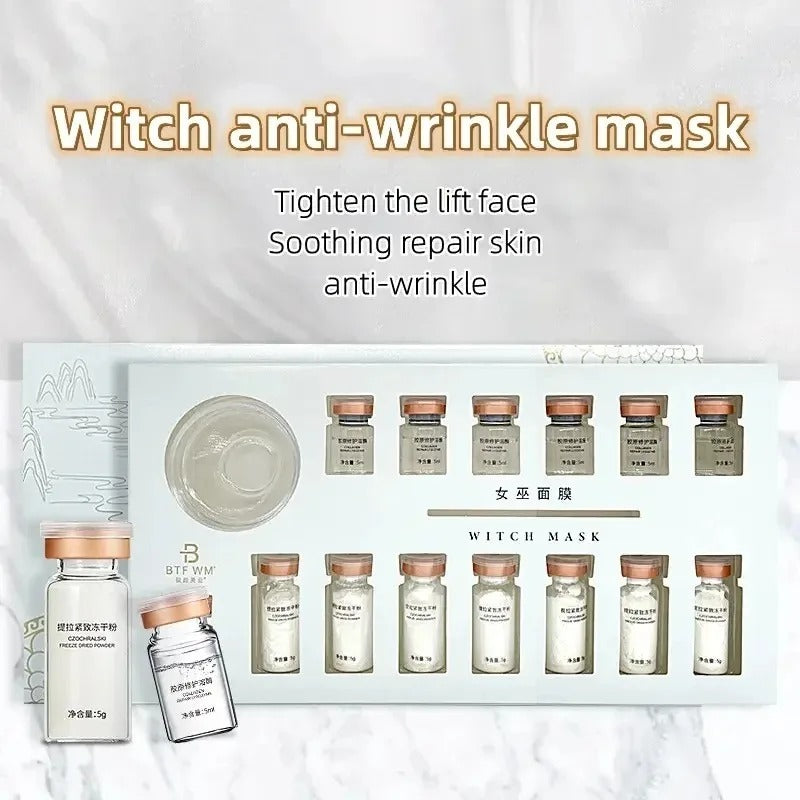 Collagen & Hyaluronic Acid Face Mask – Anti-Wrinkle & Whitening