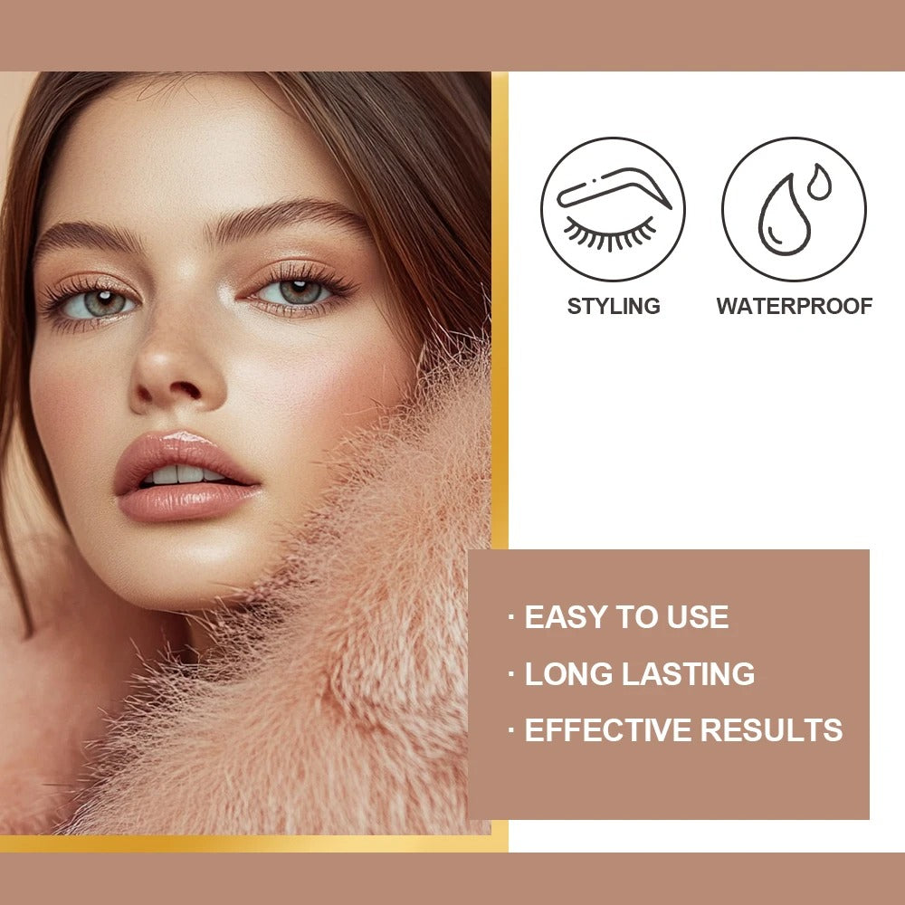 Pro Lash & Brow Tinting Kit – Lash Lift & Brow Perm with Fixation, Curling & Long-Lasting Effect (4–6 Weeks)