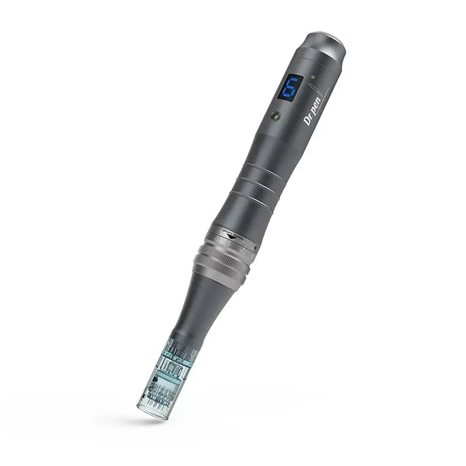 Dr. Pen Ultima M8 Microneedling Pen – Wireless Electric Dermapen with 32 Cartridges for Skin Care & Anti-Aging