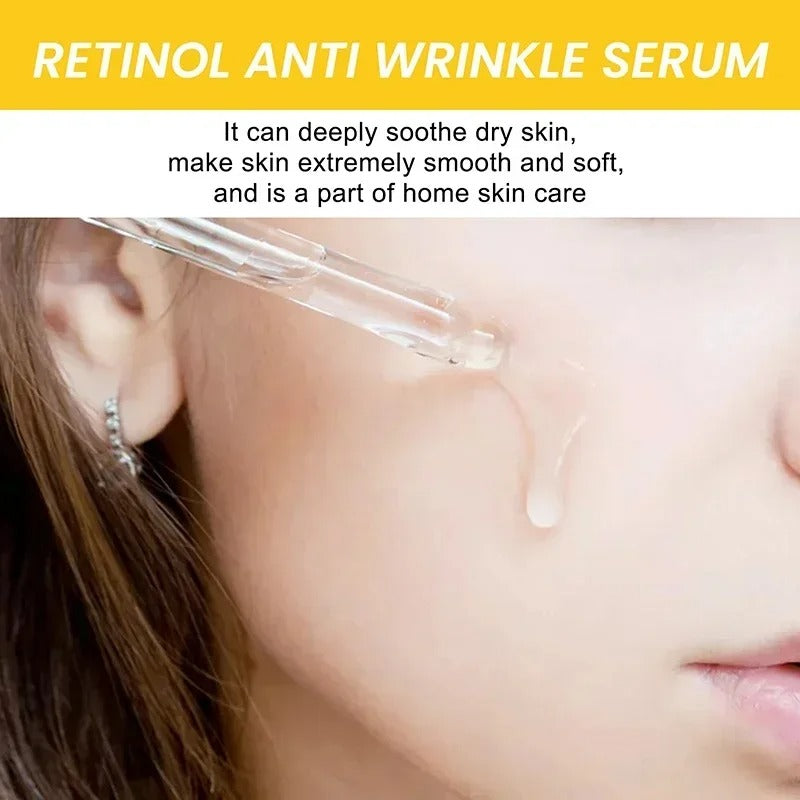 Retinol & Hyaluronic Acid Serum – Anti-Aging & Hydrating