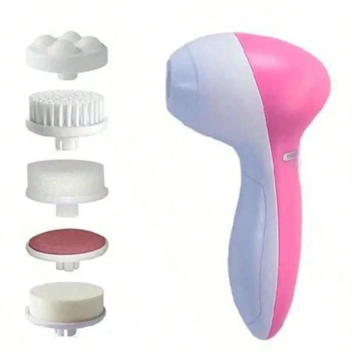 Electric Facial Cleansing Brush – 5 in 1 Face Massager