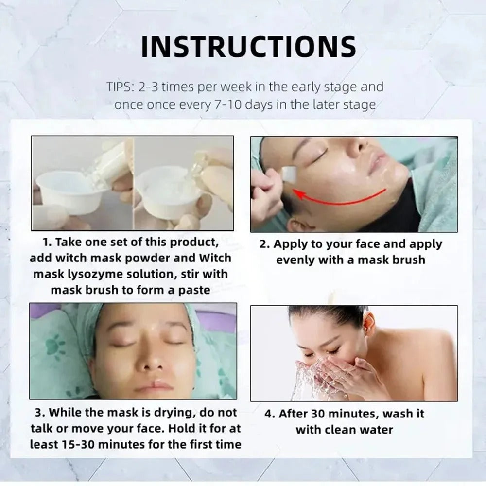Collagen & Hyaluronic Acid Face Mask – Anti-Wrinkle & Whitening