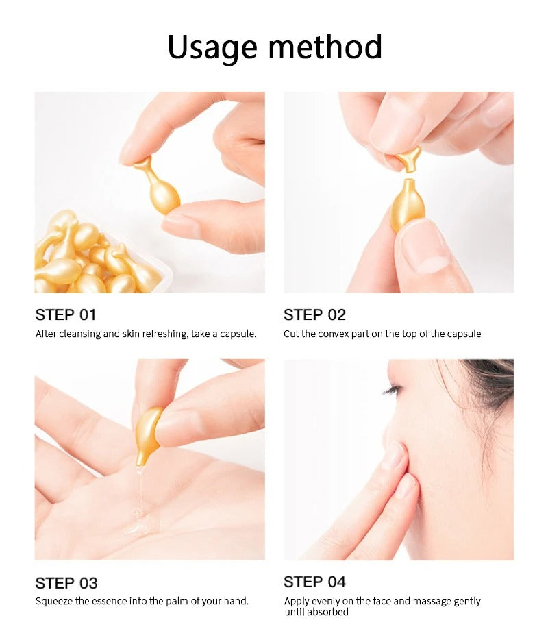Collagen Face Care Capsules – Anti-Wrinkle & Whitening