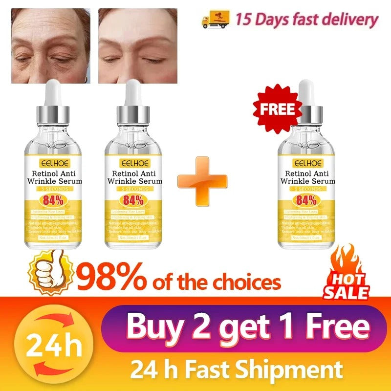 Retinol & Hyaluronic Acid Serum – Anti-Aging & Hydrating