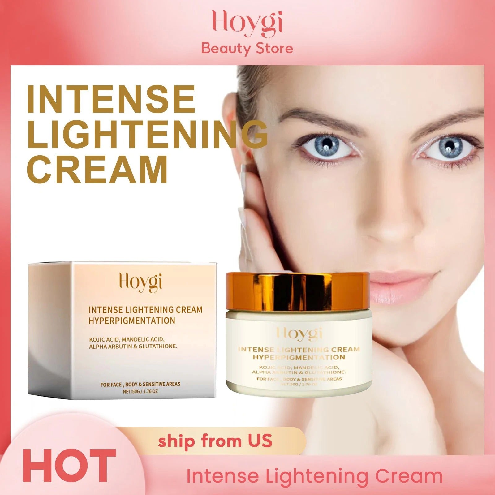 Hoygi Intense Lightening Cream – Face & Body