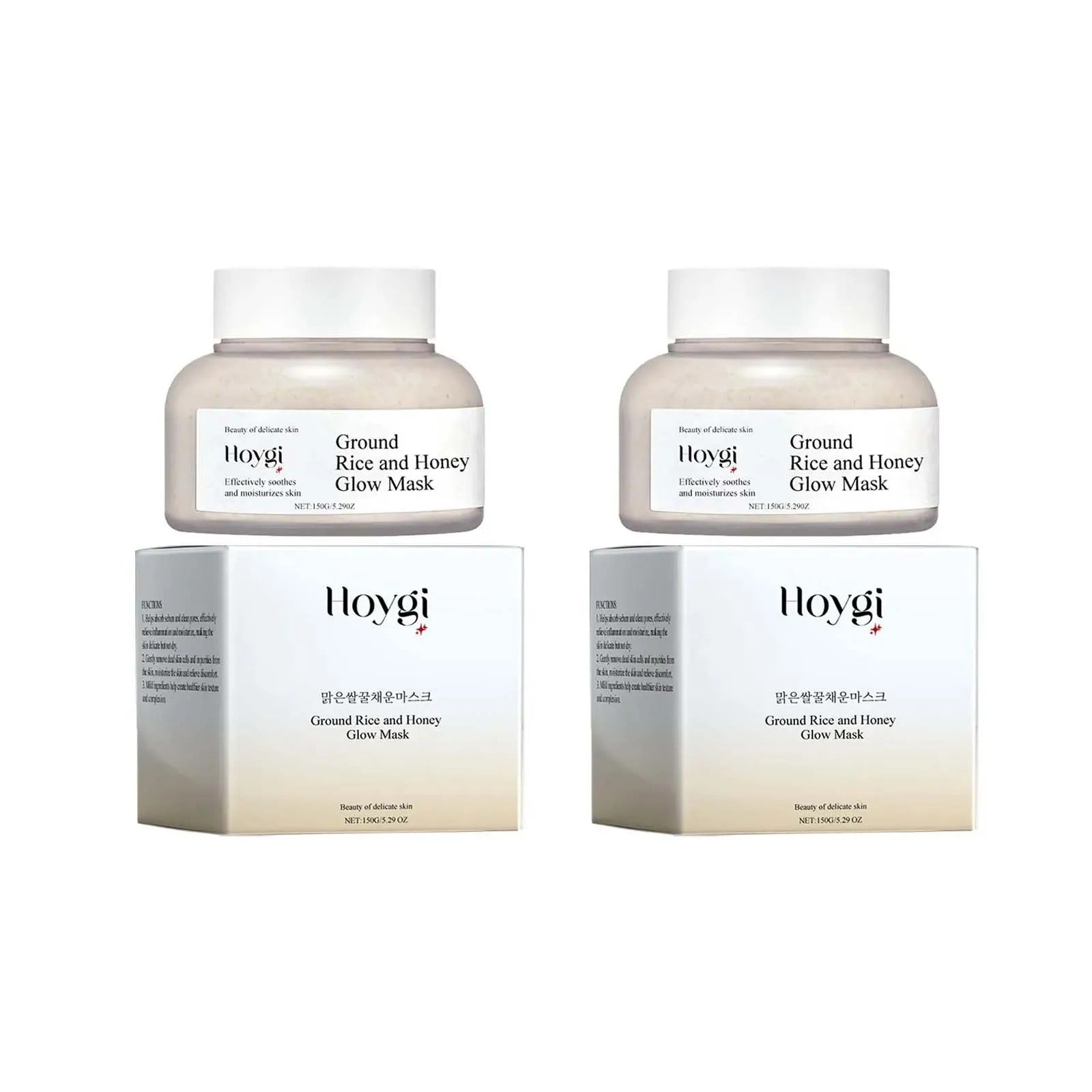 Rice & Honey Face Mask – Brightening & Hydrating