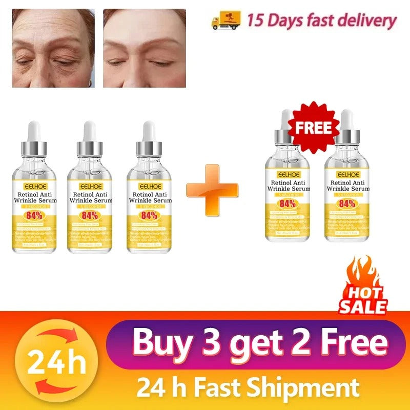Retinol & Hyaluronic Acid Serum – Anti-Aging & Hydrating