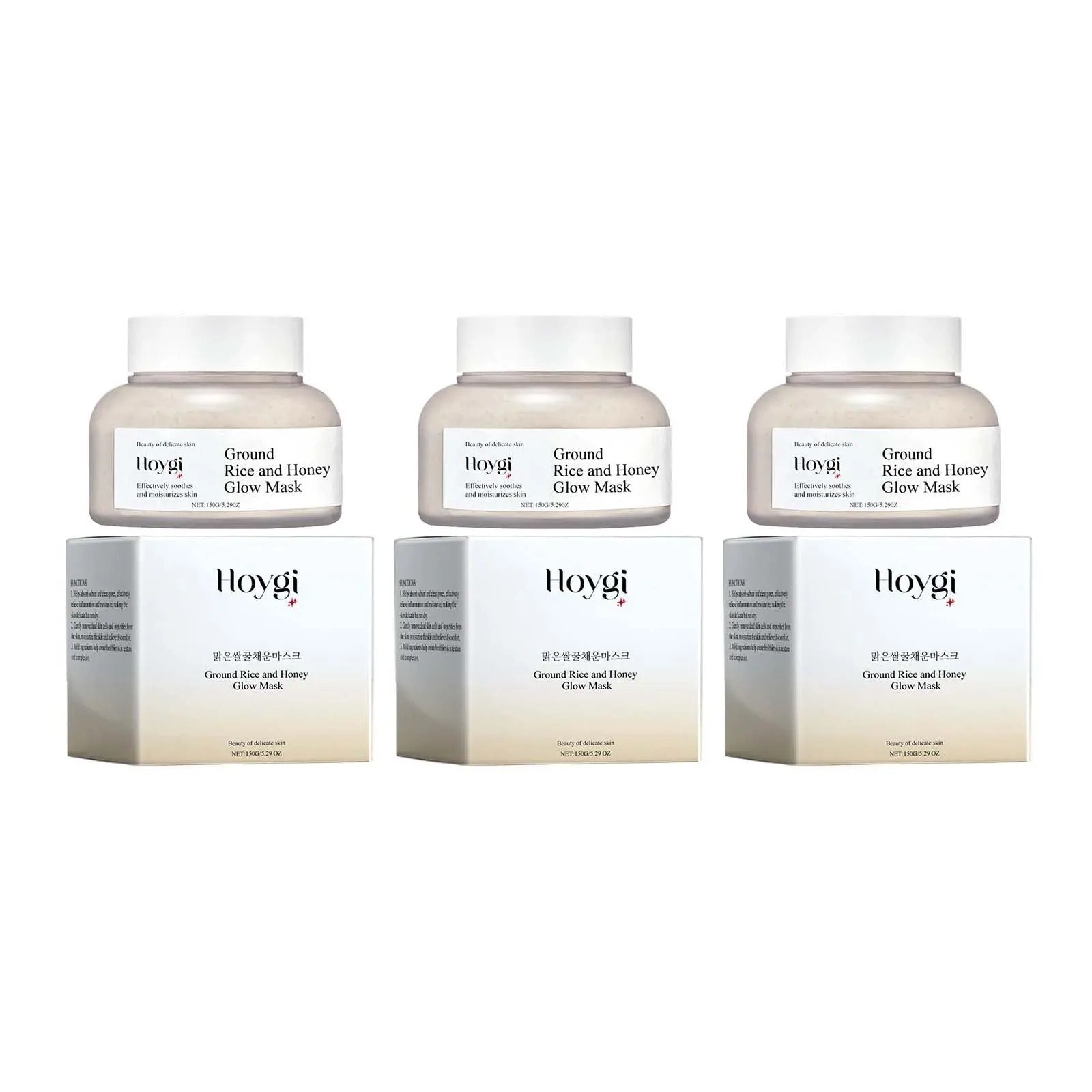 Rice & Honey Face Mask – Brightening & Hydrating